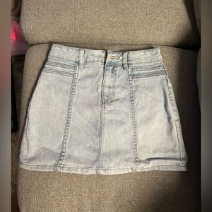 Denim Mini Skirt